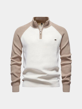 Apex Sport-Luxe Quarter Zip — North Row | Side View