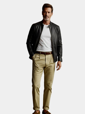 Montreux Hide Jacket — North Row | Back View