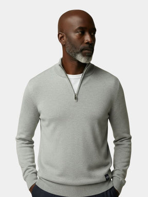 Half Zip Knitwear Pullover Sweater — North Row | Front View