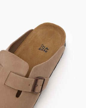 Suede Clogs — North Row | Worn Look