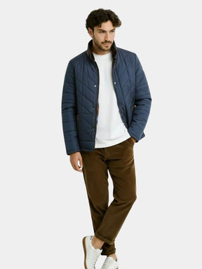Quilted Winter Jacket — North Row | Back View
