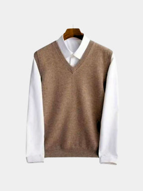 100% Merino Wool Sweater Vest — North Row | Lifestyle