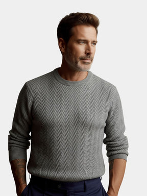 Essential Wool Sweater — North Row | Front View