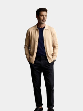 Essential Cashmere Jacket — North Row | Back View