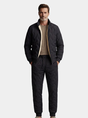 Premium Classic Sherpa Winter Tracksuit Set — North Row | Back View