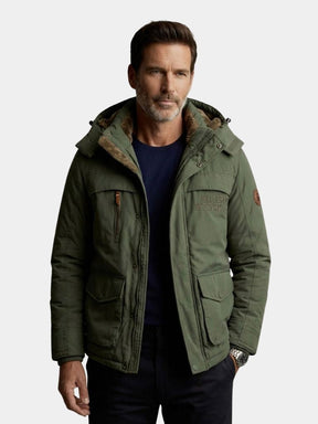 Military Hooded Jacket — North Row | Side View