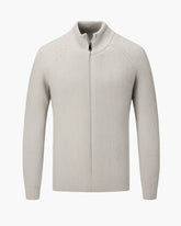 Amal Full-Zip Wool Gilet — North Row | Front View