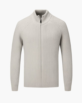 Amal Full-Zip Wool Gilet — North Row | Front View