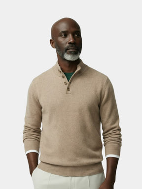 Timeless Luxe Cashmere Pullover — North Row | Front View