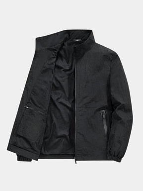 Modern Utility Zip Jacket — North Row | Front View