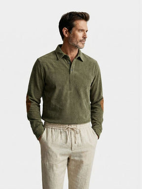 Westmoor Corduroy Polo — North Row | Back View