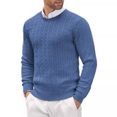 Chamon Cable Sweater — North Row | Front View