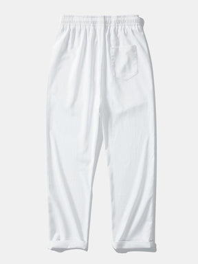 Crinkled Textured Button Up Shirt & Crinkle Textured Straight Leg Pants — North Row | View 16