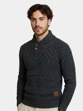 Tailored Knitwear Pullover — North Row | Front View