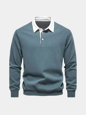 Old Money Essential Polo Shirt — North Row | Full Length