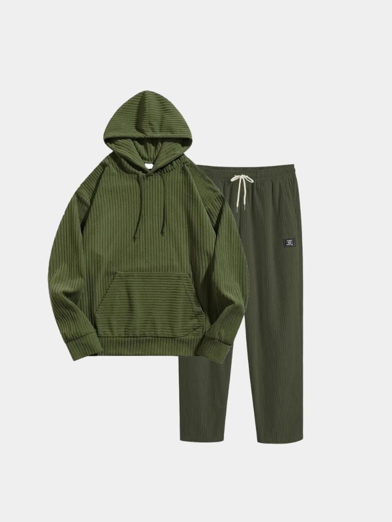 Savile Corduroy Set — North Row | Front View