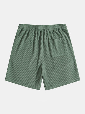 Waffle Button Up Shirt & Shorts — North Row | View 14
