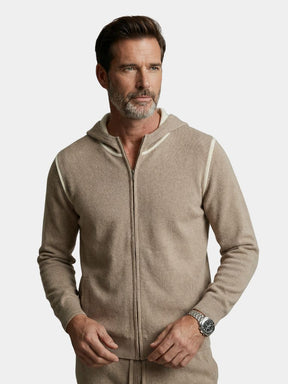 Belvoir Taupe Cashmere Set — North Row | Side View