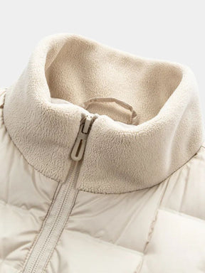 Alpine Cream Hybrid Jacket — North Row | Detail View