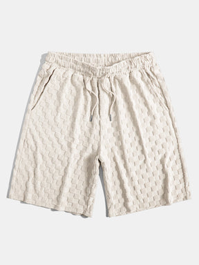 Checkerboard Terry Shirt & Shorts — North Row | Full Length