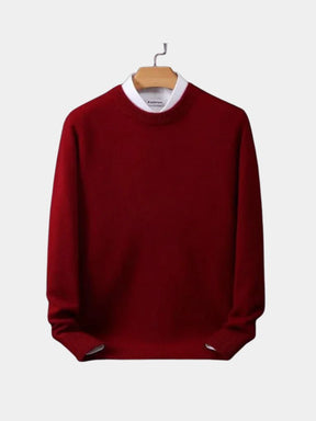 Linear Core Cotton Pullover — North Row | Flat Lay