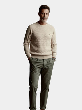 Minimalist Knit Pullover — North Row | Side View