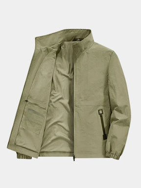 Modern Utility Zip Jacket — North Row | Worn Look