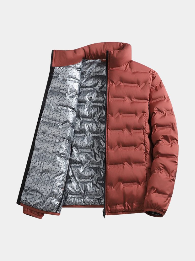 Regent Heat Reflect Jacket — North Row | Texture Detail