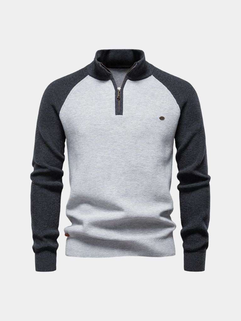Apex Sport-Luxe Quarter Zip — North Row | Worn Look