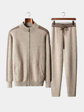 Navy Heritage Cashmere Set — North Row | Worn Look