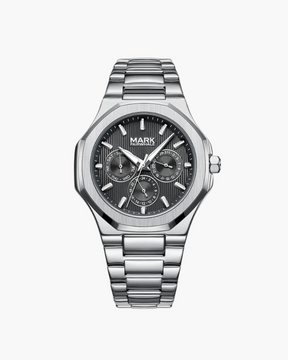 Stainless Steel Watch (Waterproof) — North Row | Back View