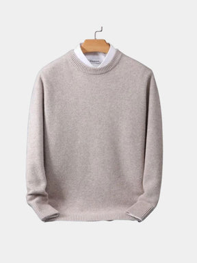 Linear Core Cotton Pullover — North Row | Texture Detail