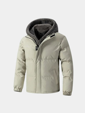Summit Puffer Jacket — North Row | Close-Up