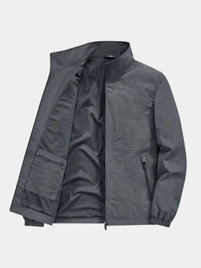 Modern Utility Zip Jacket — North Row | Flat Lay