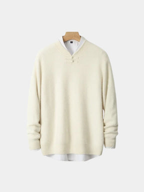 Kyoto Style Merino Cashmere — North Row | Collar Detail