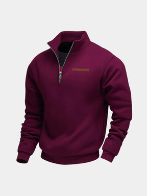 Slate Urban High Collar Pullover — North Row | Worn Look