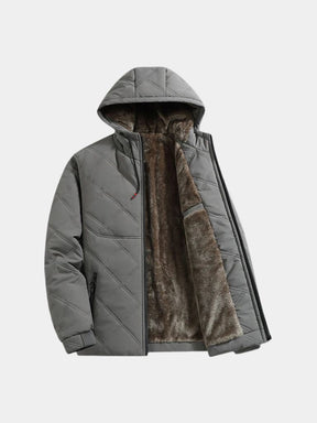 Slate Cavalier Zip Jacket — North Row | Flat Lay