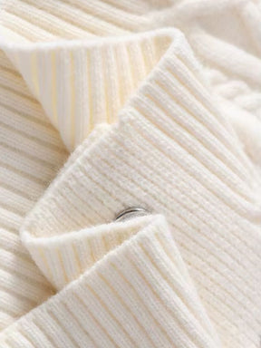 Academy Shawl-Neck Knit — North Row | Detail View