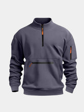 Regent Utility Quarter-Zip — North Row | Model Wearing