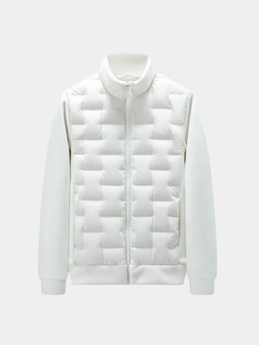 Alpine Cream Hybrid Jacket — North Row | Close-Up