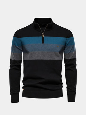 Minimalist High Collar Sweater — North Row | Collar Detail