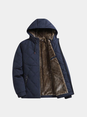Slate Cavalier Zip Jacket — North Row | Texture Detail