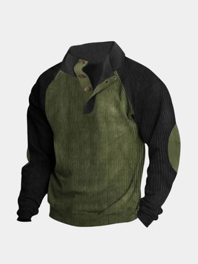 Buckridge Casual Corduroy Pullover — North Row | Close-Up