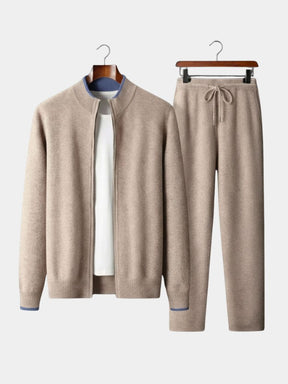 Heritage Cashmere Lounge Set — North Row | Front View
