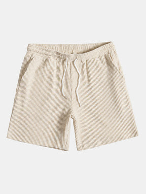 Waffle Button Up Shirt & Shorts — North Row | Full Length