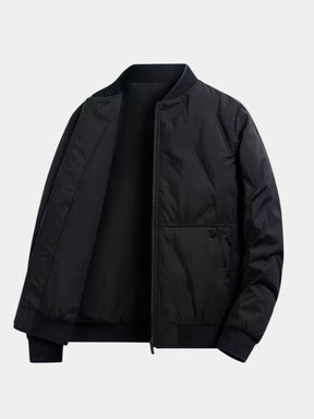 Savoy Heritage Bomber Jacket — North Row | Close-Up
