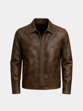 Regent Estate Leather Jacket — North Row | Front View