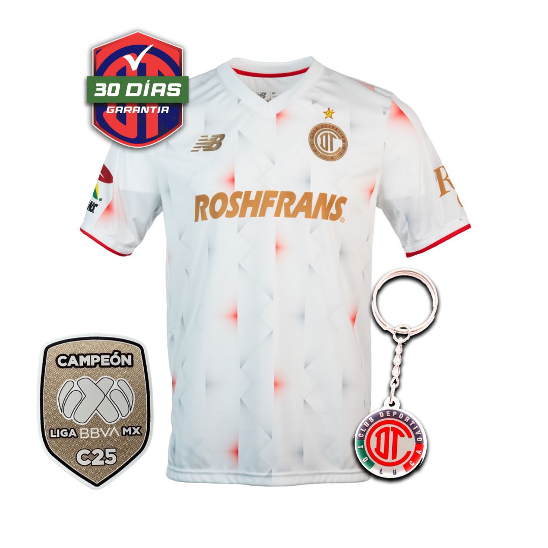 Toluca Away 2025/26 - Bicampeones 🏆