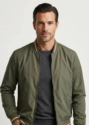 Casual Bomber Jacket — North Row | Side View