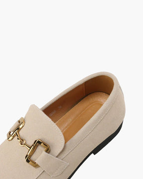 Luxury Suede Loafers — North Row | Flat Lay